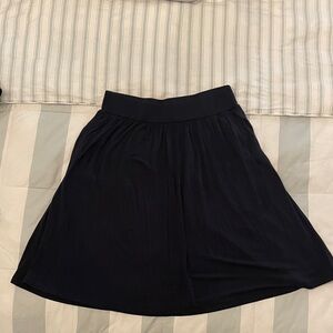 Boden Jersey Navy Skirt